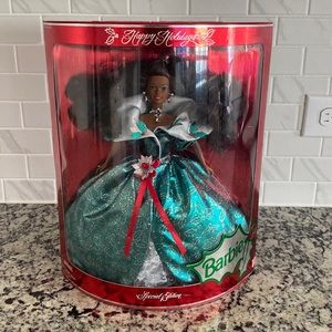 Barbie special edition 1995 holiday Barbie